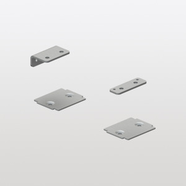 peka Forte Montageset Verbindungskit für Schubladenführungen verzinkt