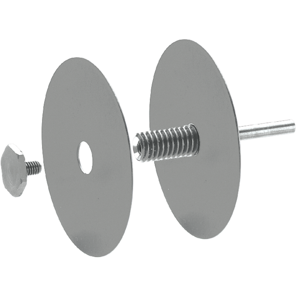 Pferd Werkzeughalter für POLINOX-Ronden PVR mit Bohrungs-Ø 13 mm Spannbereich