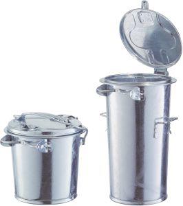 Produktbild Mülleimer, Stahlblech