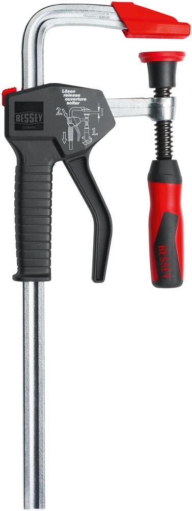 Bessey Einhandzwinge EHZ-2K 600mm x 100mm mit 2-Komponenten-Griff