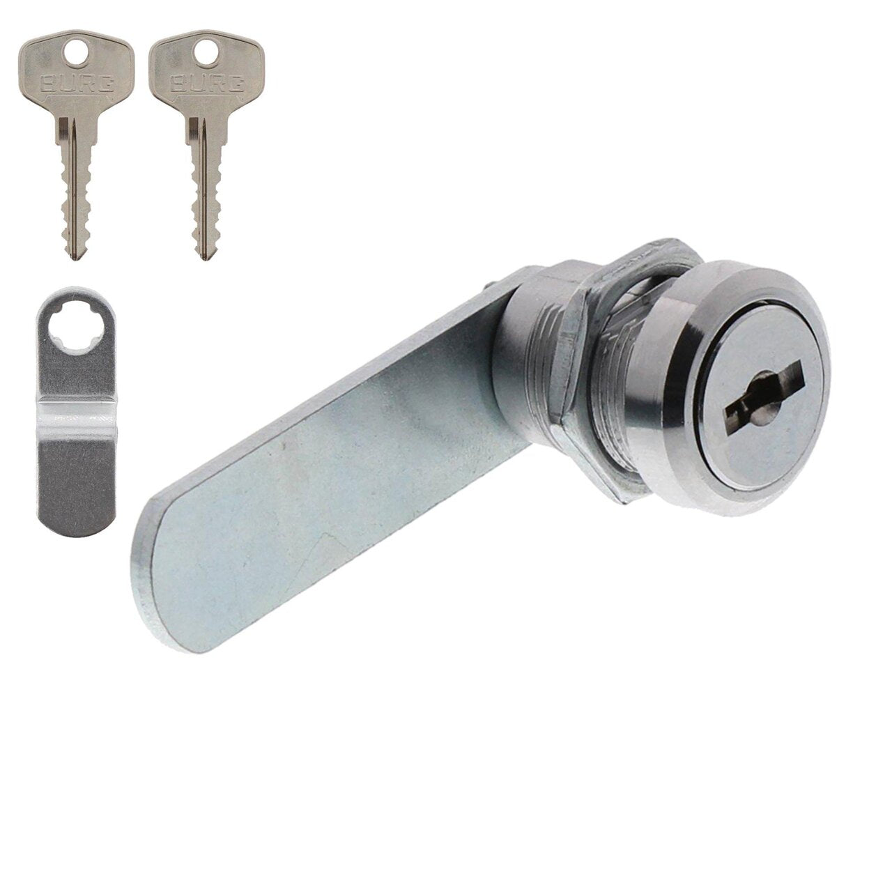 Burg Wächter Universalzylinder ZS 85 SB Hebelzylinder Zinkdruckguss vernickelt 1-12mm