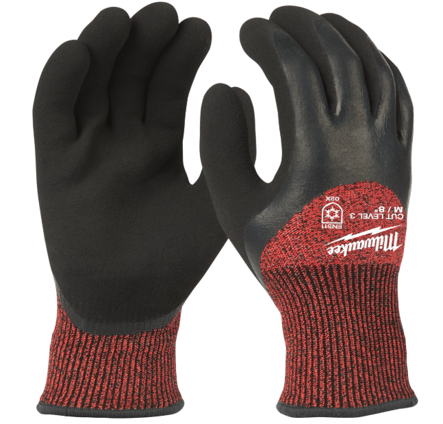 Milwaukee Kälte-Schnittschutzhandschuhe Klasse C Größe 9/L - 1 Paar