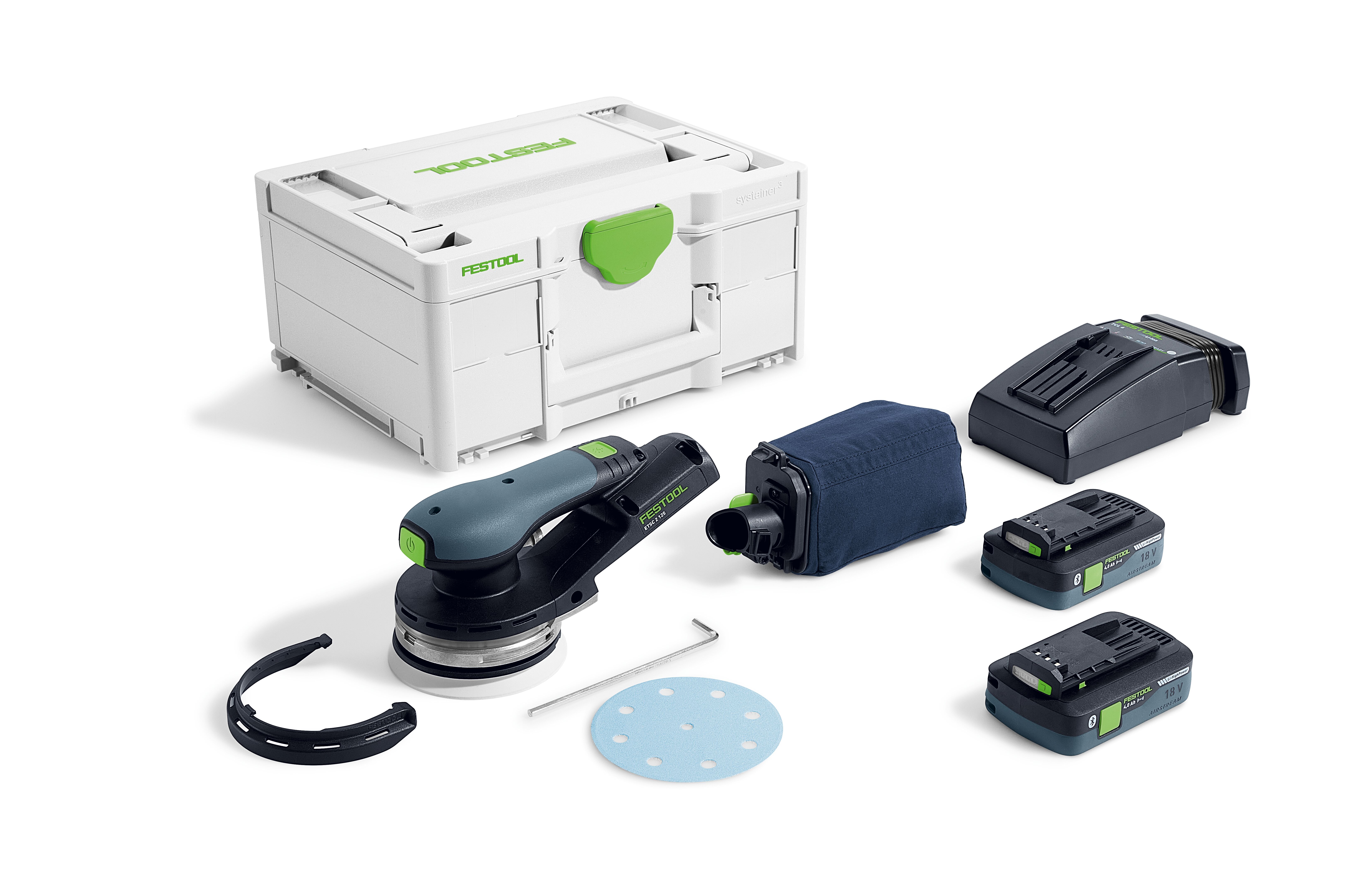Produktbild Akku-Exzenterschleifer ETSC 2 125 4,0 I-Plus, Computerausrüstung, Elektronik, Hardware, Adapter, Maschine