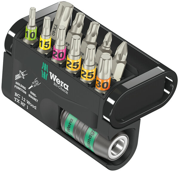 Bit-Check 12 Wood TX HF 1, 12 pieces