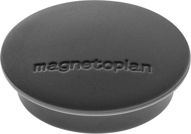 Produktbild magnetoplan Magnet D34mm VE10 Haftkraft 1300 g schwarz