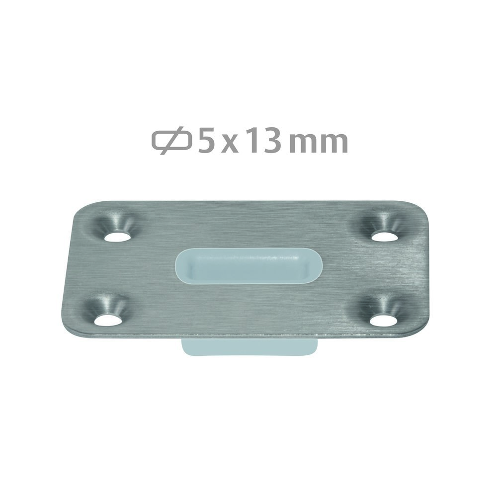 Produktbild PLANET Bodenschließmulde BM5x13,verstellbar,0/0mm,edelstahl