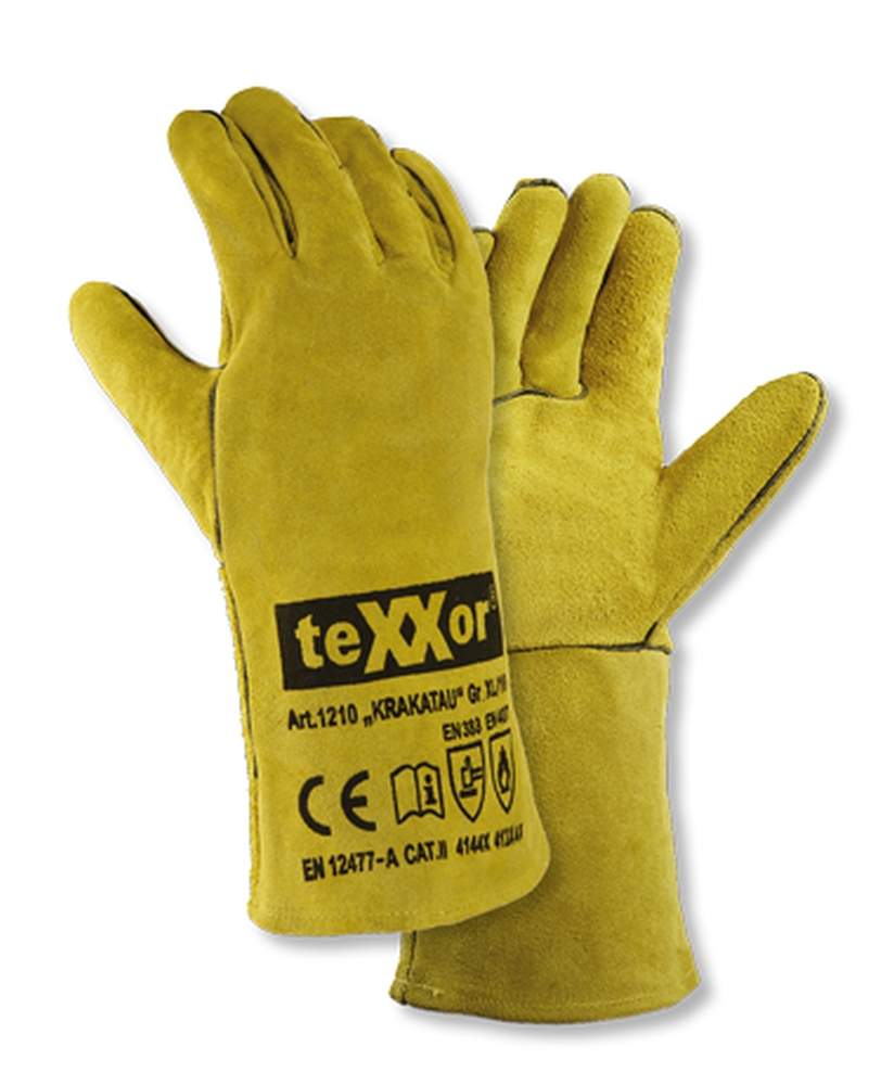 teXXor® Schweißerhandschuhe KRAKATAU 10