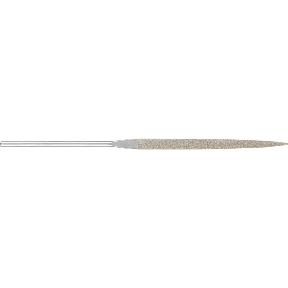 Pferd Diamant-Nadelfeile flachspitz 140mm D126 (mittel) für harte Werkstoffe