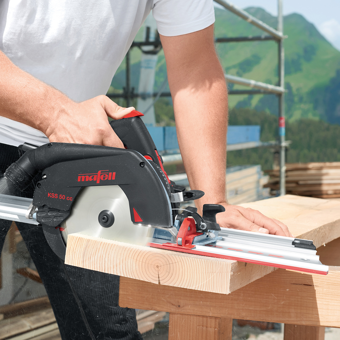 Mafell H+P Mafell KSS50cc Kapp- und Tauchsägesystem 230V