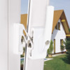 Abus Fenster-Zusatzschloss FO500 W AL0125 weiß gleichschließend