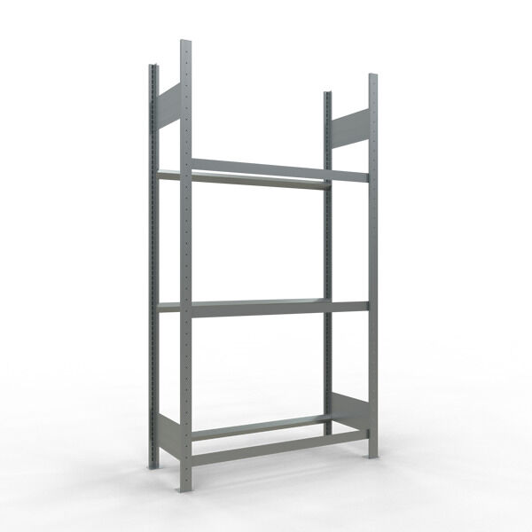 Schulte Grundregal Räder-/Reifenregal 2000 x 1050 x 400 mm verzinkt 3 Lagerebenen 150 kg Fachlast