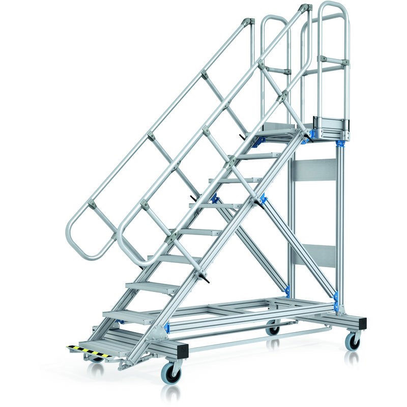 ZARGES Plattformtreppe Ergo Stop 45°