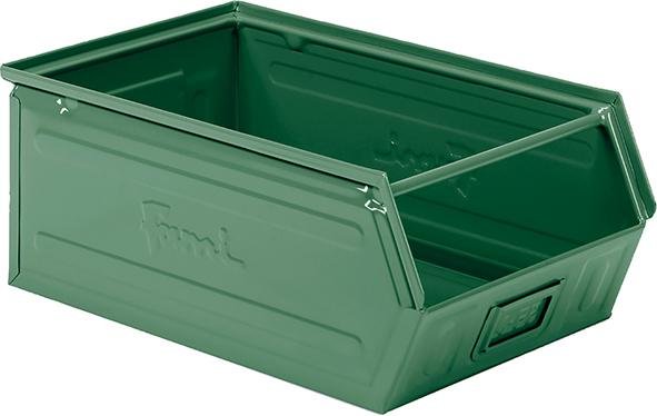 STAHLBEHÄLTER GR.4 GRÜN RAL6011 MM B=300 T=500 H=200