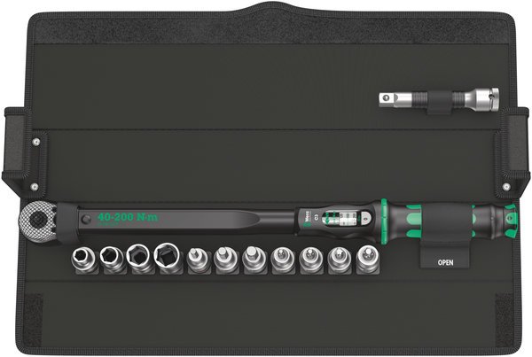 Click-Torque C 3 Set 1, 40-200 Nm, 13 pieces