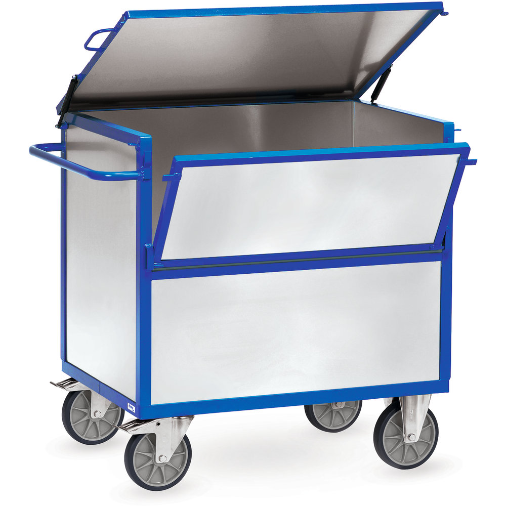 Fetra Blechkastenwagen 2833 1200x800mm 600kg mit Deckel