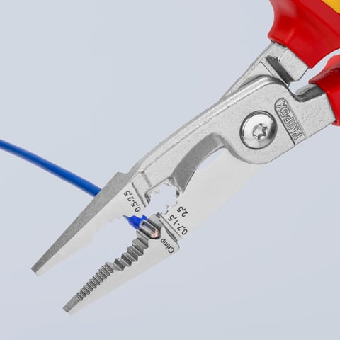 Knipex Elektro-Installationszange 13 86 200 200mm VDE-geprüft