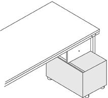 Rocholz Container fahrbar Innen B 510 X T 860 X H 460 mm