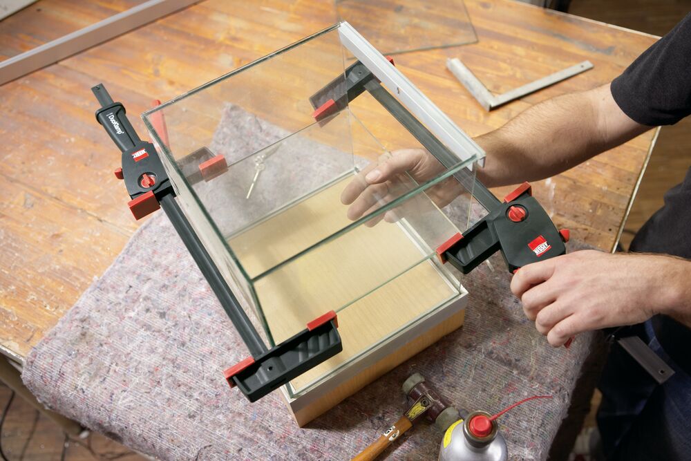 Bessey Einhandzwinge DuoKlamp DUO65-8 650x85mm Spannen und Spreizen bis 1.200 N