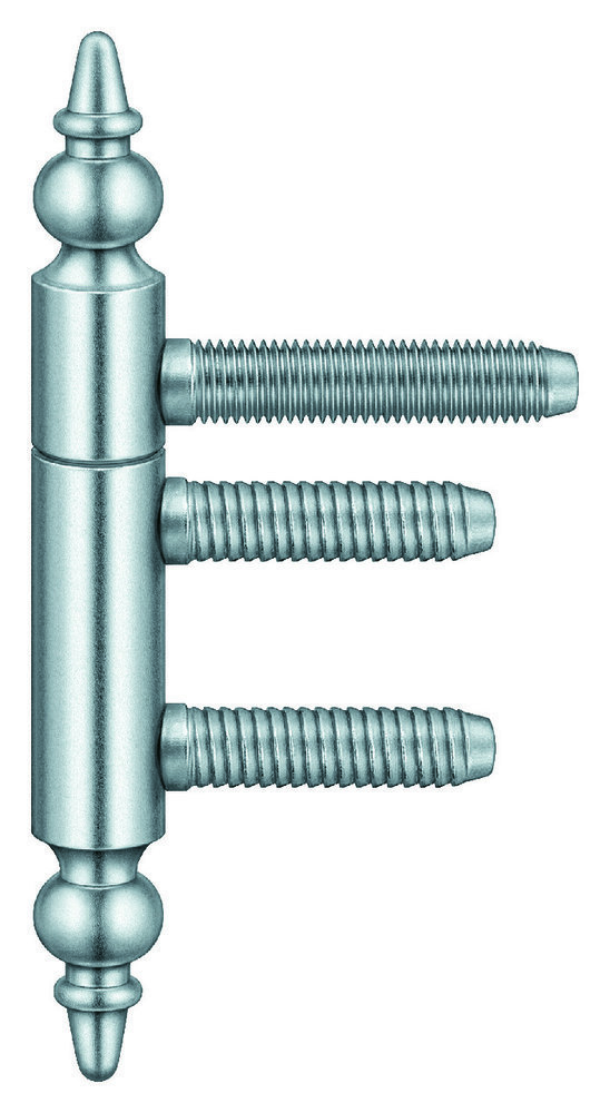 FT-Einbohrband,BAKA® B 1-13 ZK,für Drehflügel,2tlg., Ø13mm, vergoldet, poliert