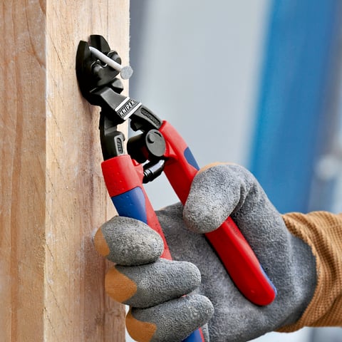 Knipex CoBolt® Kompakt-Bolzenschneider 71 22 200 20° gewinkelt mit Öffnungsfeder