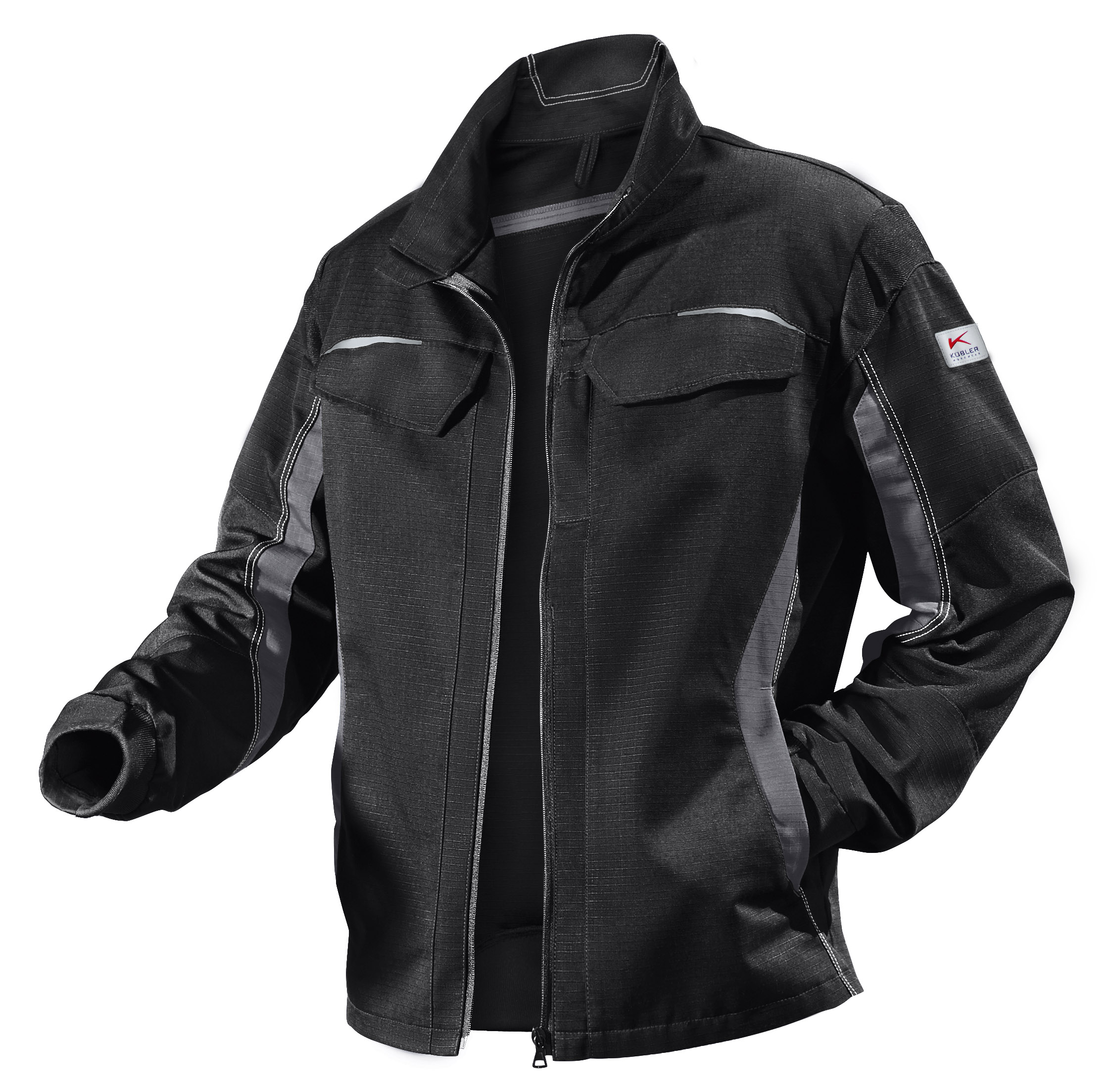 Kübler PULSSCHLAG Jacke schwarz/anthrazit  1324 5353-9997-54