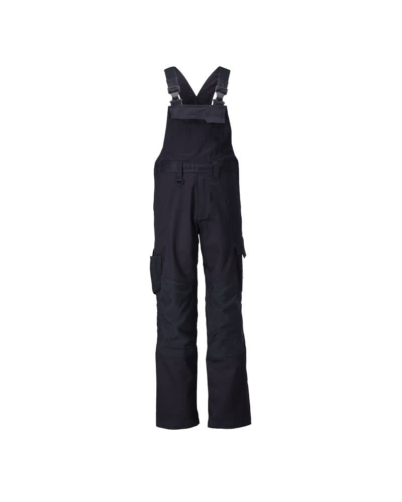 Mascot Latzhose, Knietaschen, Stretch,Baumwolle Latzhose Größe 82C50, schwarzblau
