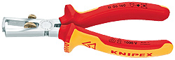 Knipex 11 06 160 SB Abisolierzange 160mm VDE 10mm²