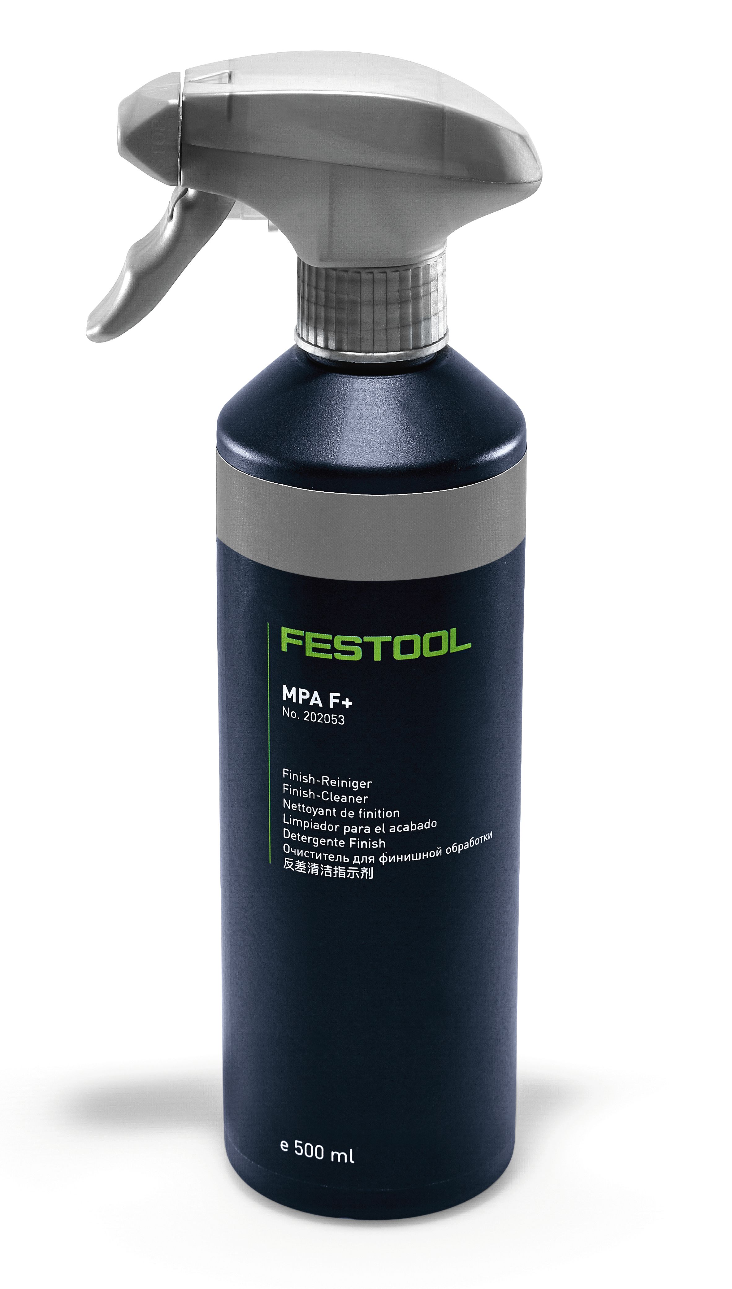 Finish-Reiniger MPA F+/0,5L, Flasche, Shaker, Zinn