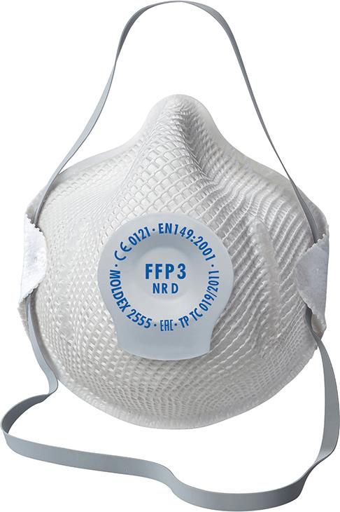 Moldex Atemschutzmaske 2555 Klassiker ,FFP3 NR D