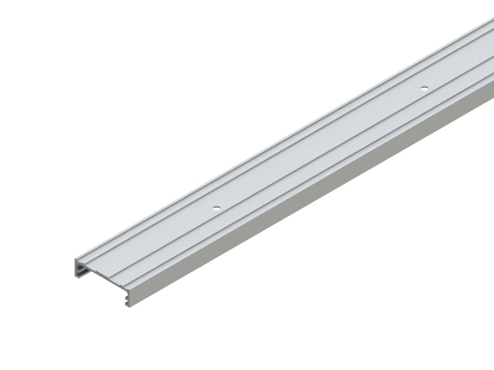 OT-Befestigungsschiene, WT, zur Laufschienenbefestigung, Aluminium, EV1 eloxiert