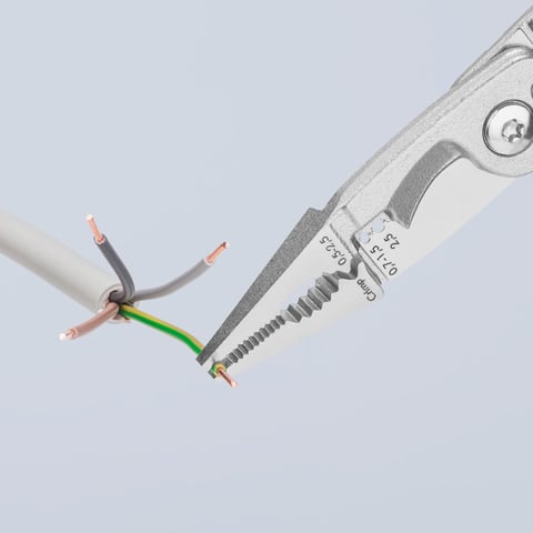 Knipex Elektro-Installationszange 13 86 200 200mm VDE-geprüft