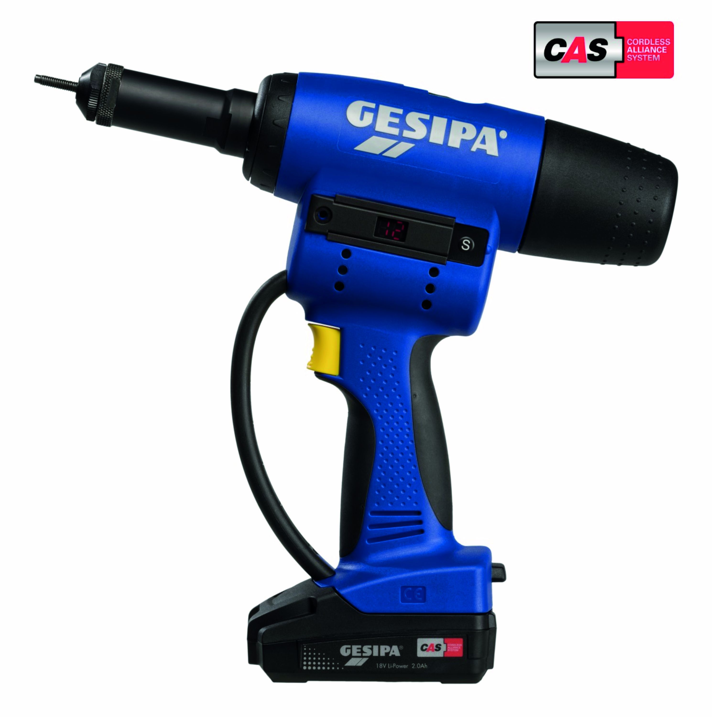 Gesipa FireBird Pro CAS mit 1 Li-Ion Akku 18V - 2,0 Ah / Ladegerät in L-Boxx Gesipa FireBird Pro CAS mit 1 Li-Ion Akku 18V - 2,0 Ah / Ladegerät in L-Boxx