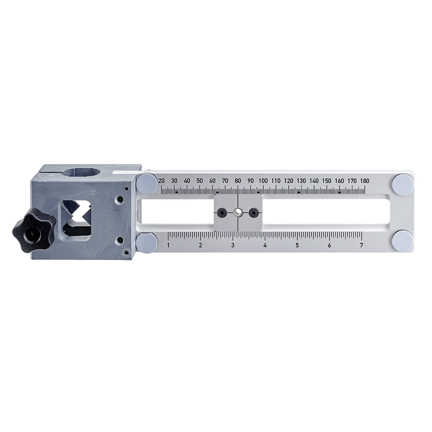 HETTICH Accura Bohrkörper für Griffe und Knöpfe, Aluminium / Kunststoff
