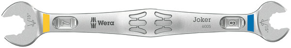 6005 Joker Double open end wrench, 6 x 7 x 111.8 mm