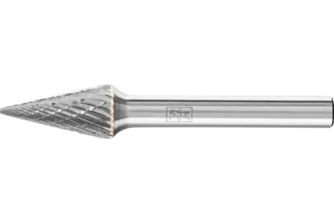 Pferd TOOLS Hartmetallfrässtift SKM 1020/6 Z3 PLUS Spitzkegelform Ø 10x20mm Schaft-Ø 6mm
