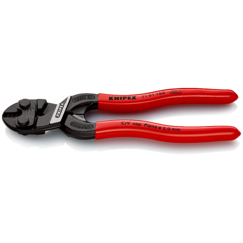 Knipex CoBolt® S Kompakt-Bolzenschneider 71 01 160 mit Kunststoff überzogen