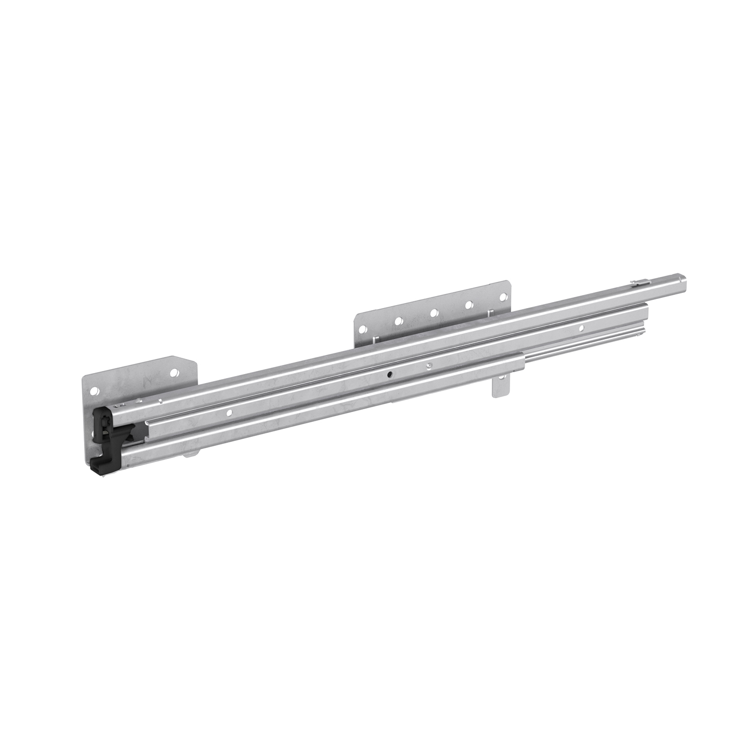 HETTICH Auszugsführung Quadro Duplex 45, Silent System kompatibel, Push to open kompatibel, EB 292 mm / 392 mm, 530 mm, links