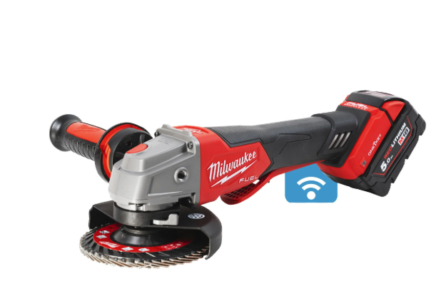 Milwaukee M18 FUEL? Winkelschleifer 125 mm mit  ONE-KEY? & Paddelschalter