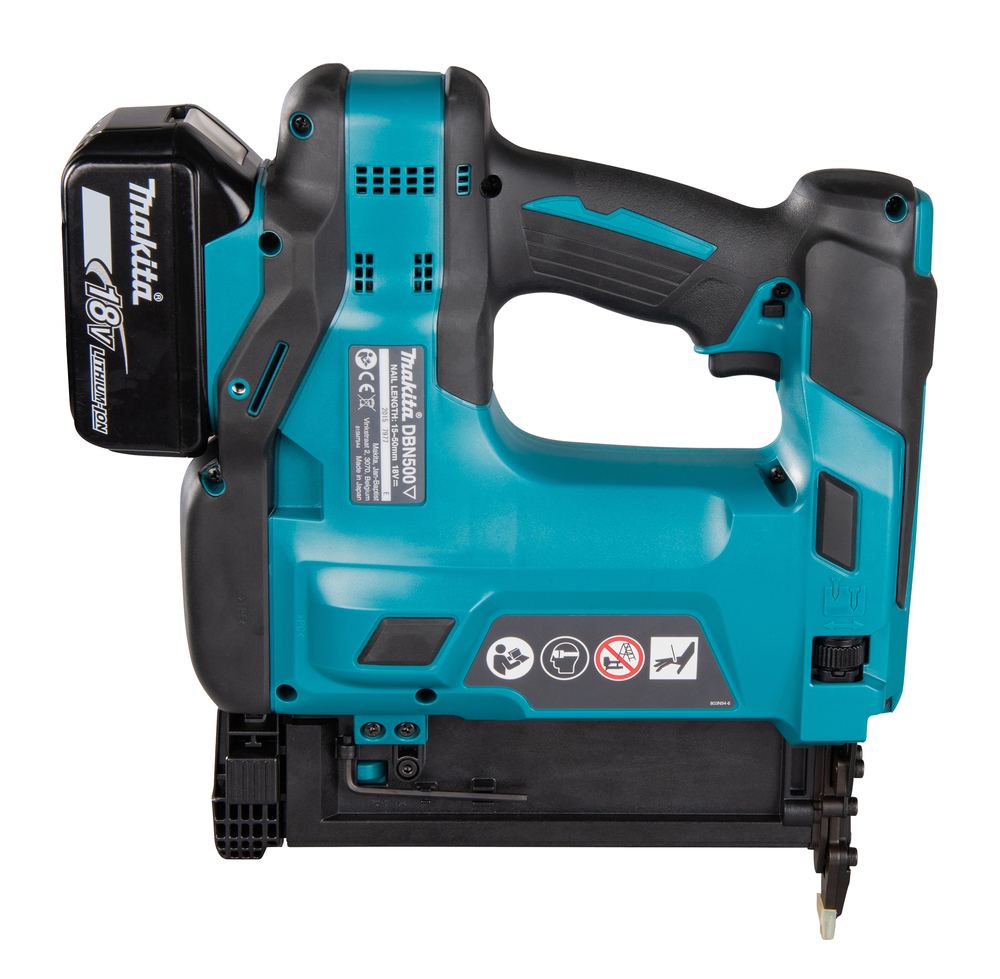 Makita Akku-Stauchkopfnagler DBN500RTJ 18V 18GA 15-50mm