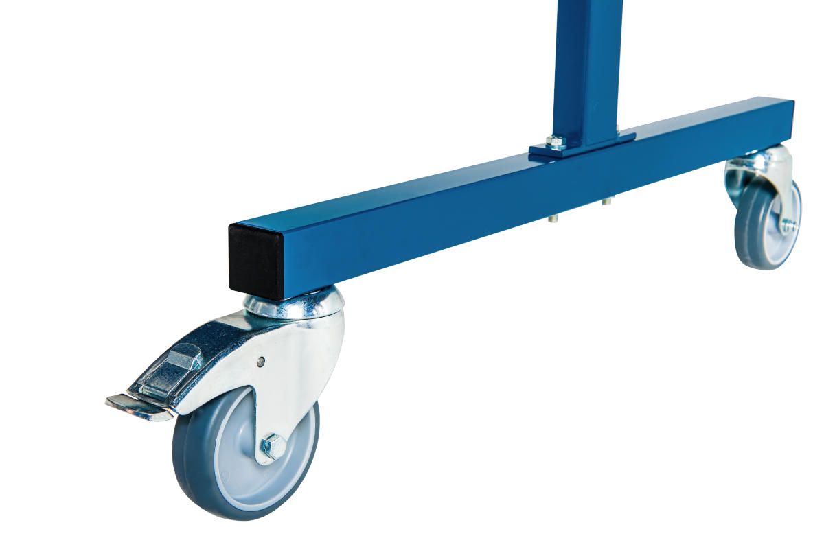 Sinotec Transflex TTO-TTL-S-T40-2MM Schweißwand 3-teilig fahrbar rotorange