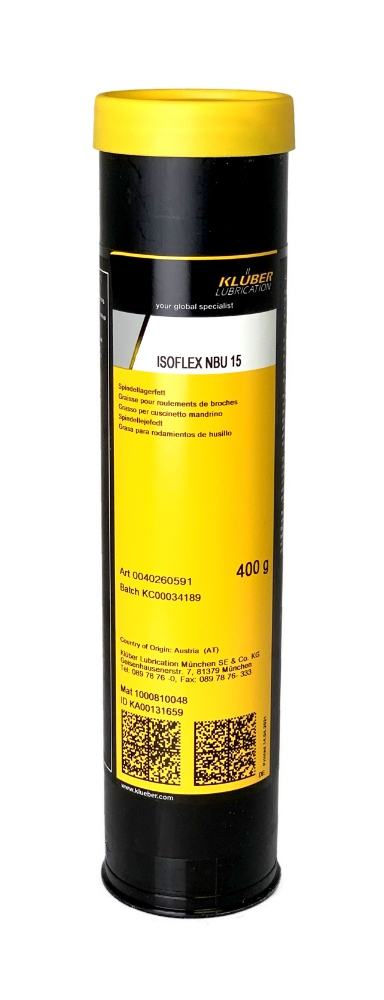 Klüber Spezialfett ISOFLEX NBU 15, 400 g Kartusche