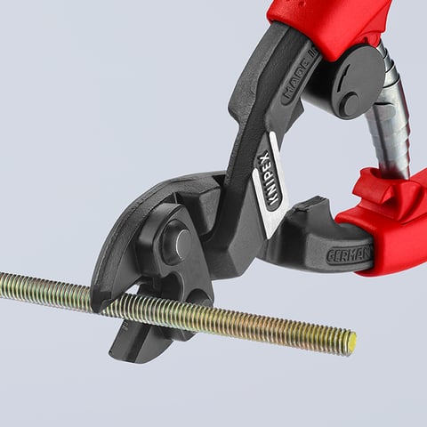 Knipex CoBolt® Kompakt-Bolzenschneider 71 22 200 20° gewinkelt mit Öffnungsfeder