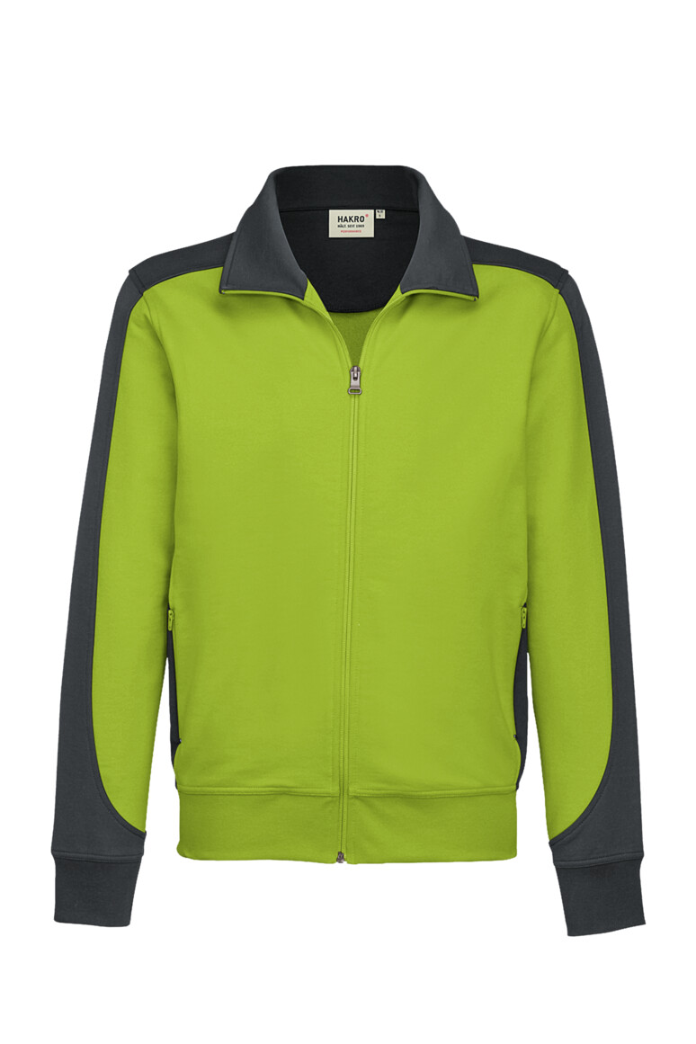 HAKRO Sweatjacke Contrast MIKRALINAR®