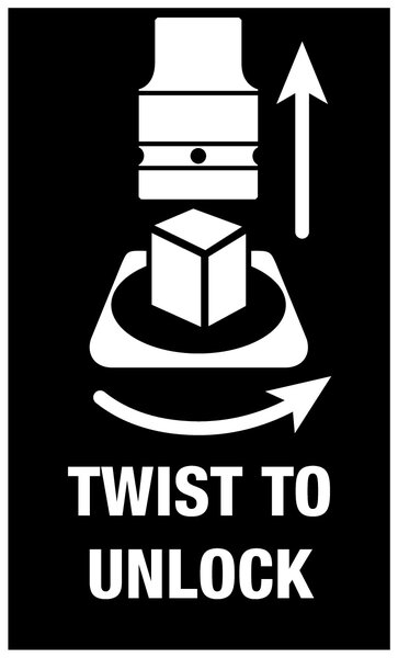 Twist and Lock, Schablone