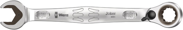 6001 Joker Switch Ratcheting combination wrench, with switch lever, 15 x 199 mm