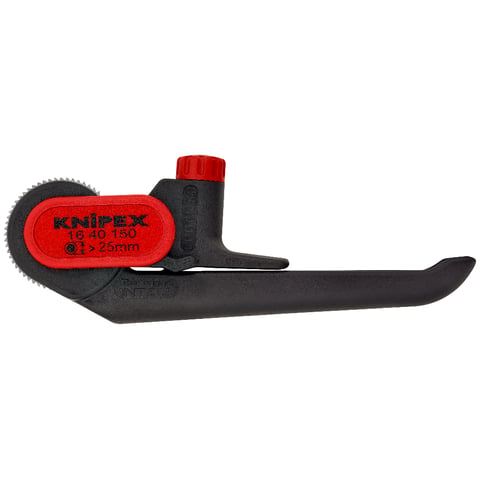 Knipex Abmantelungswerkzeug 16 40 150 für Rundkabel ab Ø 25 mm