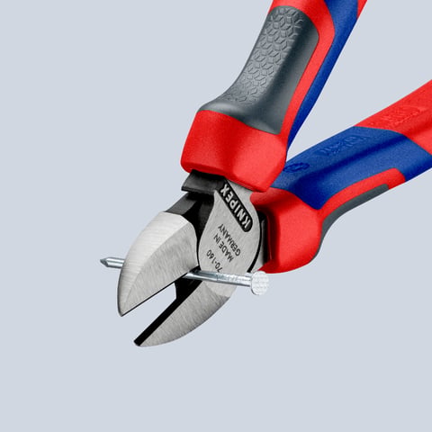 Knipex Seitenschneider 70 02 160 160mm Präzisionsschneiden Comfort-Griffe Vanadin-Elektrostahl