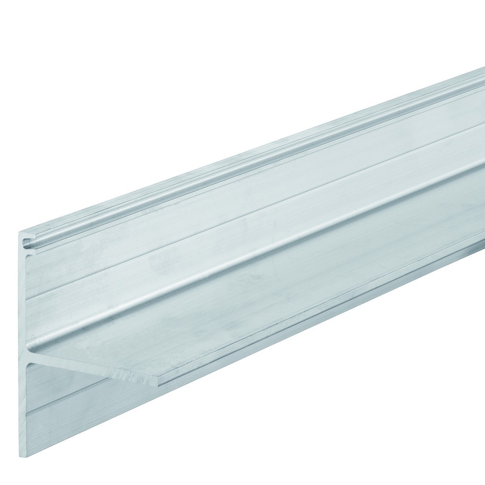 Produktbild Schiebeladen-Montageschiene, WDVS, einspurig, auf Fixmaß, Aluminium, pressblank