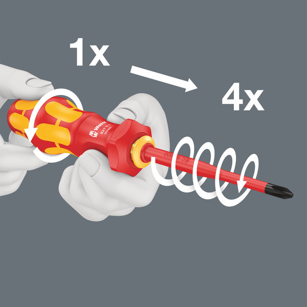 Faster screwdriving