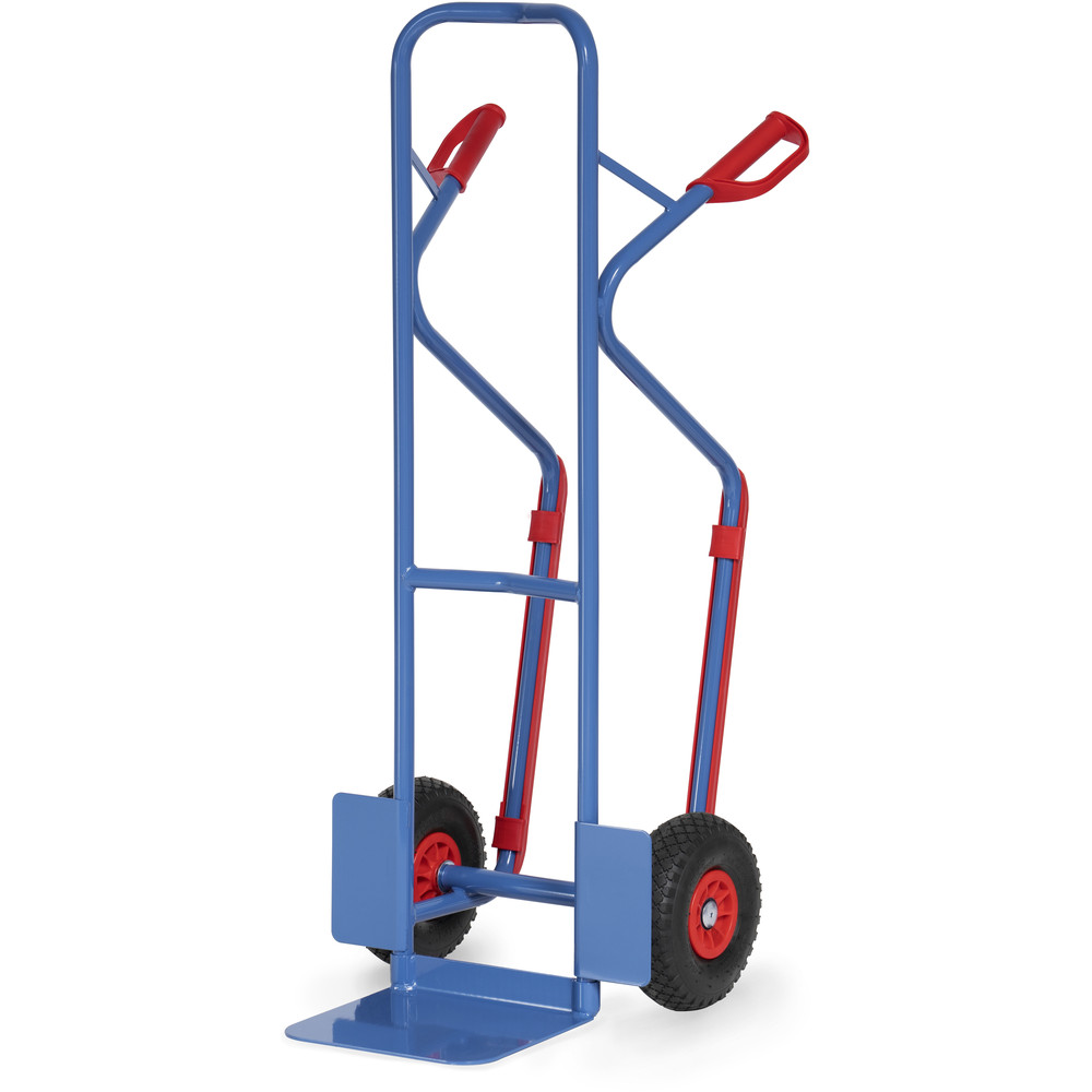 Fetra Stapelkarre B1330P Stahlrohr 300kg PU-Vollmaterial